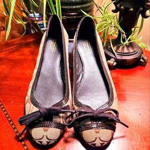 Coach Cameo MONOGRAM ballet flats